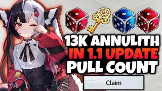 NTE Version 1.1 Gives HOW MANY PULLS?! Total Annulith & Dice Calculation!