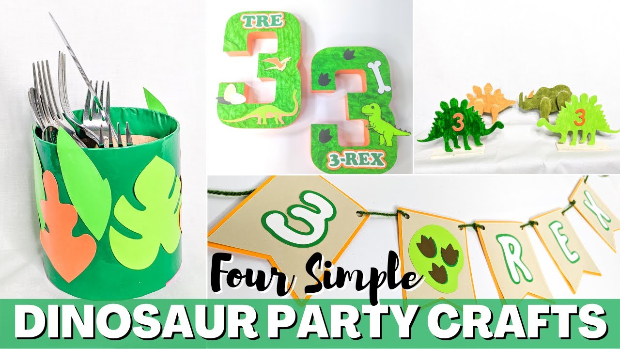 how-to-have-the-best-dinosaur-birthday-party-ever-with-diy-ideas-youtube