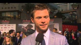 Avengers: Age of Ultron   World Premiere  - Chris Hemsworth by ST Media 327 views 9 years ago 1 minute, 2 seconds