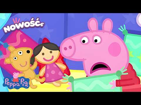 🐷 Pielucho-Wyścig z Evie! 🍼 + Więcej Bajek Świnki Peppy dla Dzieci! 💖 | Peppa Pig Polski