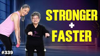 20-Min Strength & Power Workout for Seniors | Stay Strong & Independent.