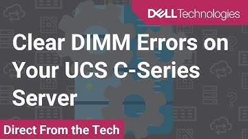 Clear DIMM Errors on Your UCS C-Series Server