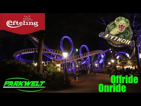 Python - Efteling - POV Offride/Onride - Vekoma - Parkwelt