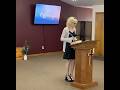 Guest Singer Aubrey Massey Singing "I Believe You" by Megan Woods!