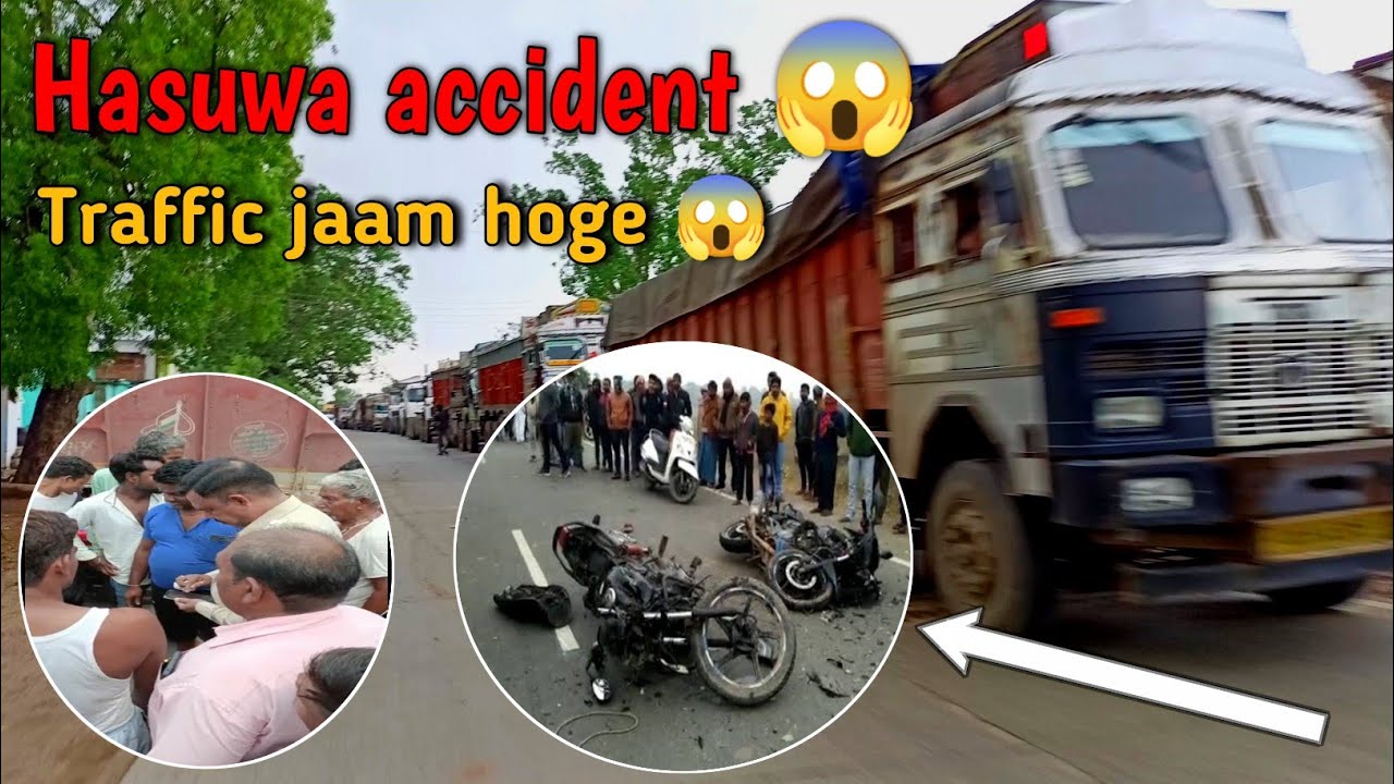 Hasuwa me accident || Traffic jaam hoge 🚦|| cg vlogger Sameer ||