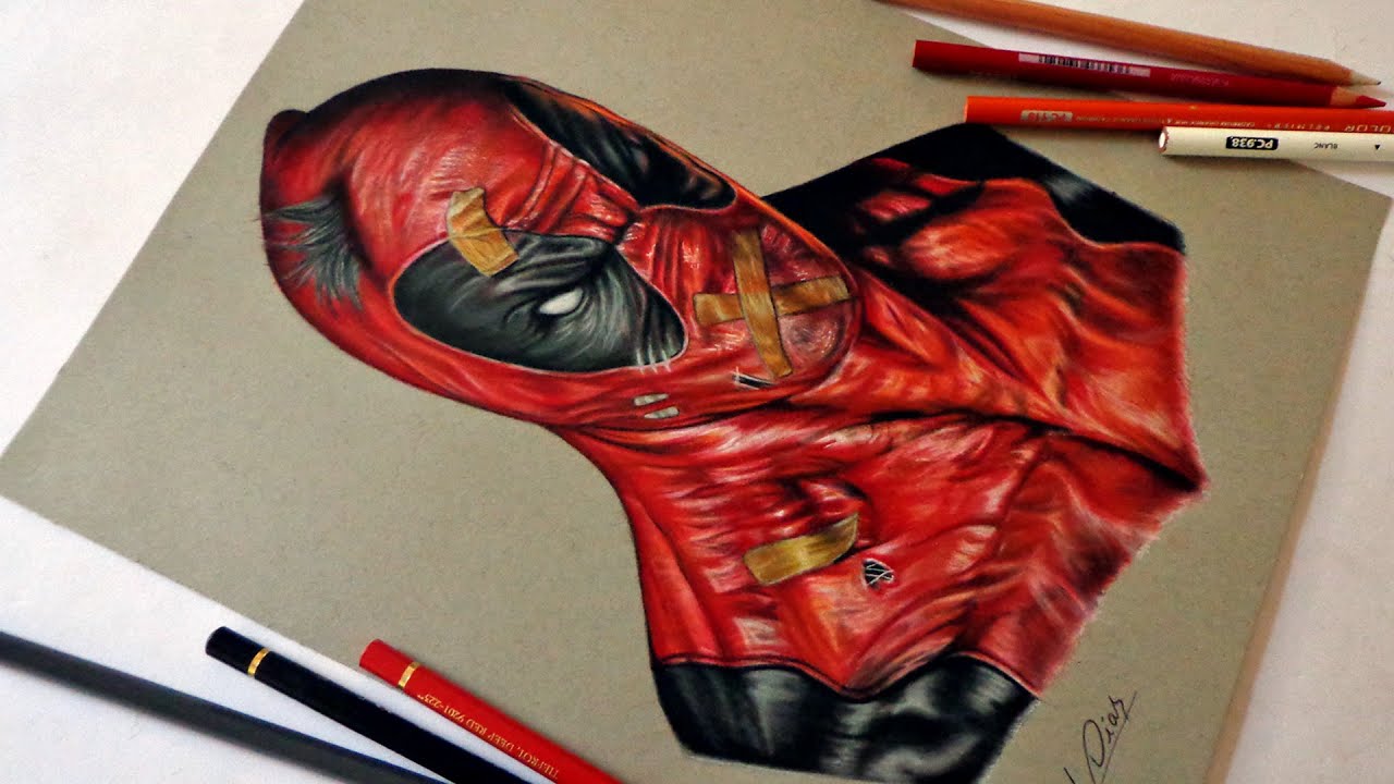draw captain spiderman america Speed Drawing: Deadpool  YouTube