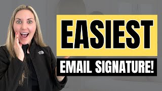 Real Estate Agent's Email Signature: Quick & Easy Design with Canva!