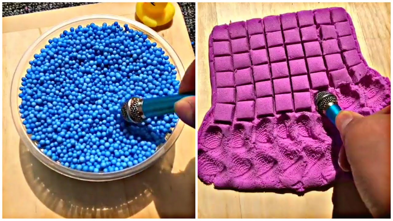 Relaxing Slime Compilation ASMR / oddly satisfying video #1 - YouTube