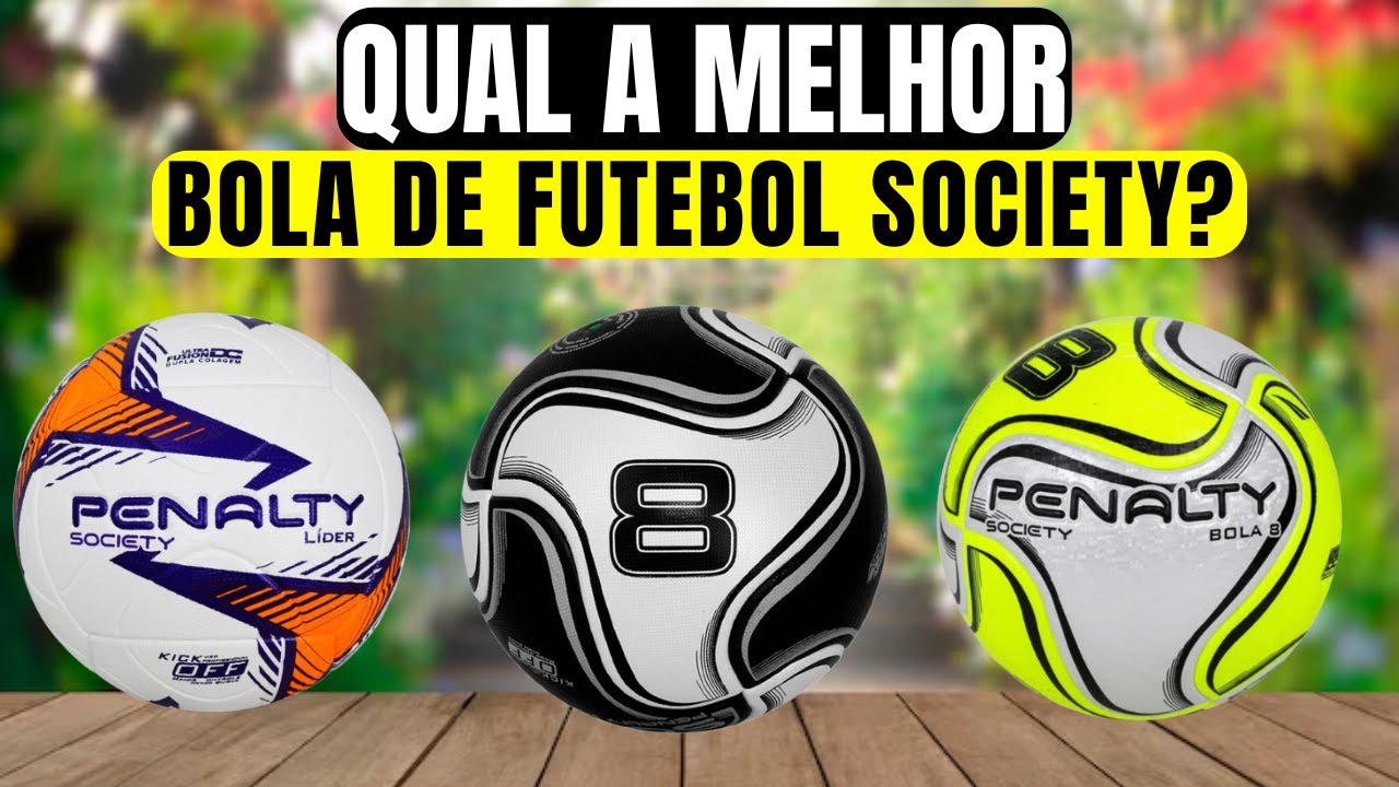 As 4 Melhores Bolas de Futebol Society Custo-Benefício de 2026 (Boas e ...