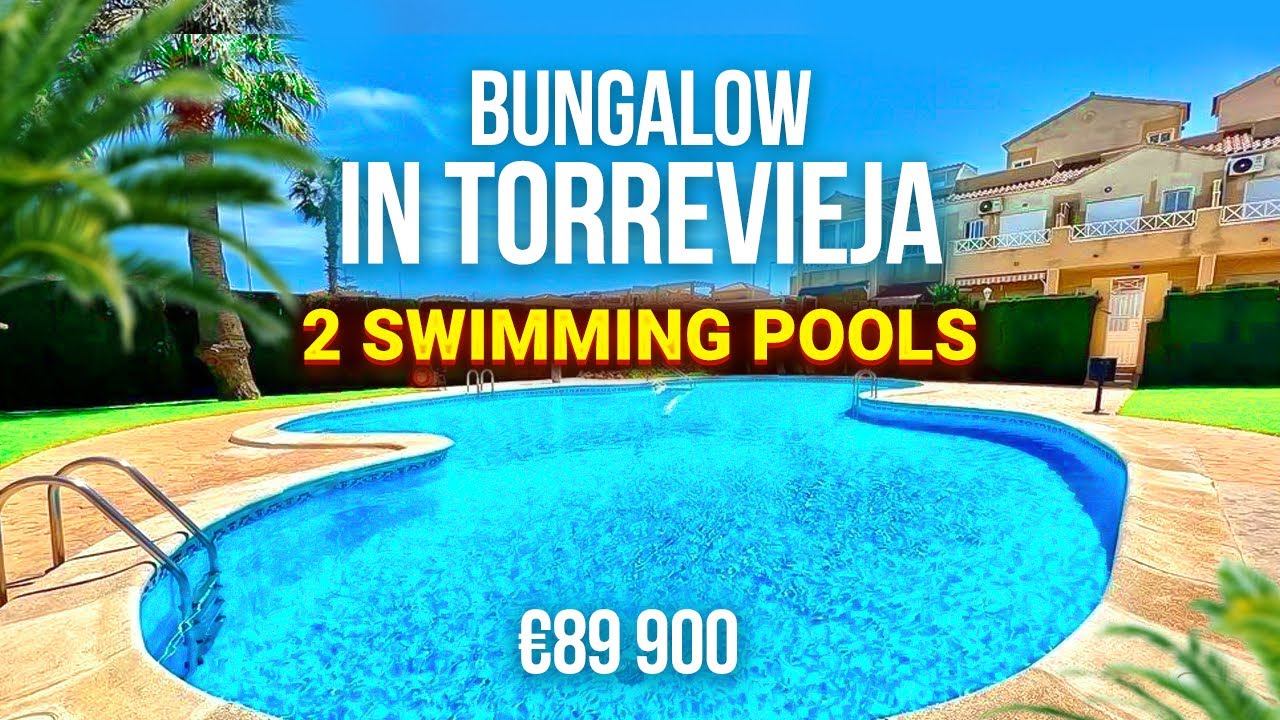 HOT OFFER 🔥 Bungalow for sale 60 m2 Spain Torrevieja Alegria real