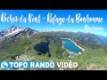 Randonne  rocher du vent  et  refuge de la croix du  bonhomme  massif du beaufortain  savoie