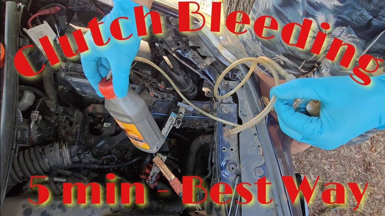 Hydraulic Clutch Bleeding Air Suitable for all Models Best Way without