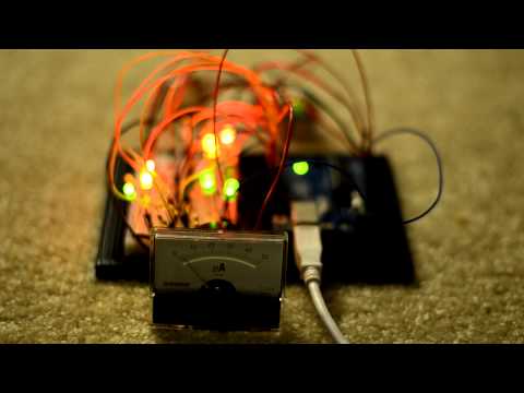 Cwik Clock - An Arduino-Powered Binary Clock, Final Prototype