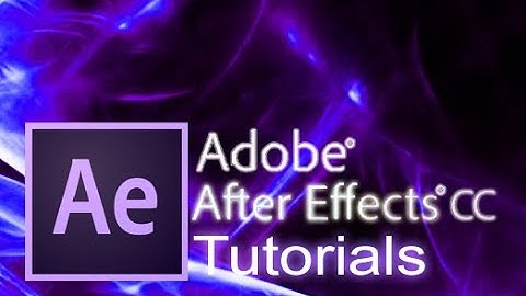 After Effects CC - How to Make an HD Intro Video [with 3D Text]