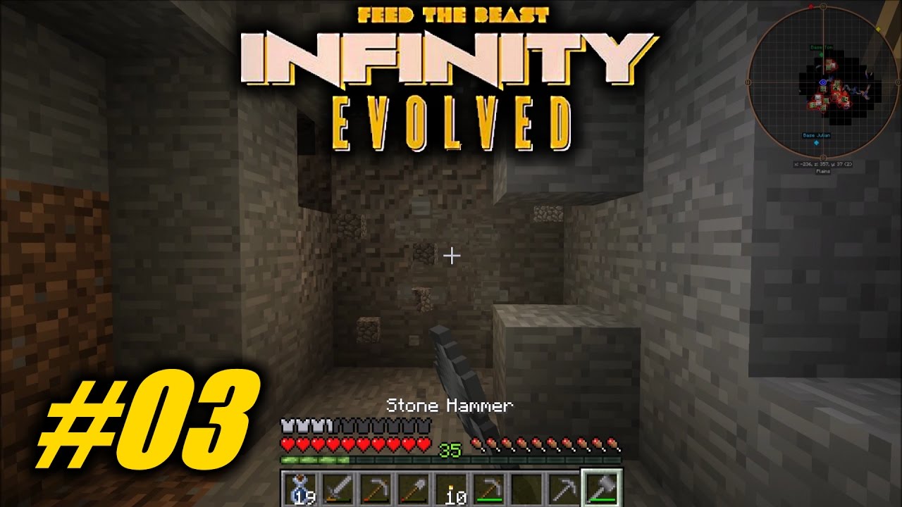 Tinkers Hammer haut rein 👊🔨 || FTB Infinity Evolved #03