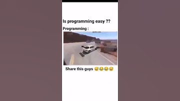 Is programming easy?#memes #codewithdani#codingmemes#shorts