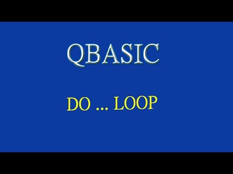 13 DO WHILE ... LOOP QBASIC (by Technical School)
