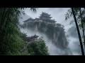 Ancient Chinese Temple Rain 🌧️ Traditional Chinese Music for Deep Sleep