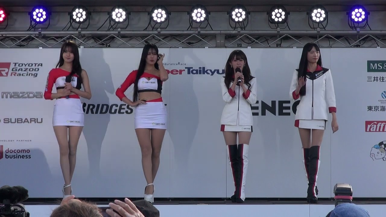 2023年10月21日・スーパー耐久IN岡山・チームPRステージ・テクノファーストレディ・長坂有紗さん