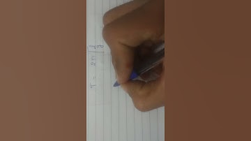 the time period of a simple pendulum of length L as measured in an elevator descending