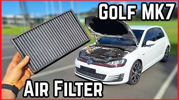How to Replace Your VW Golf MK7 Air Filter in 3 Minutes!