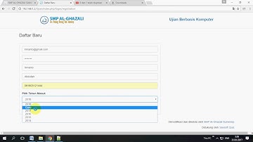 CARA DAFTAR ANGGOTA / SISWA - Tutorial Lengkap Membuat Ujian Berbasis Komputer Gratis Mirip UNBK