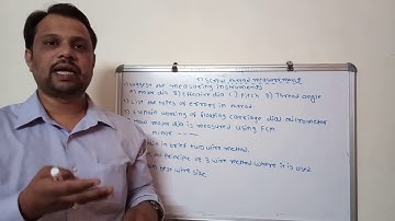 Important questions from Screw thread measurements.