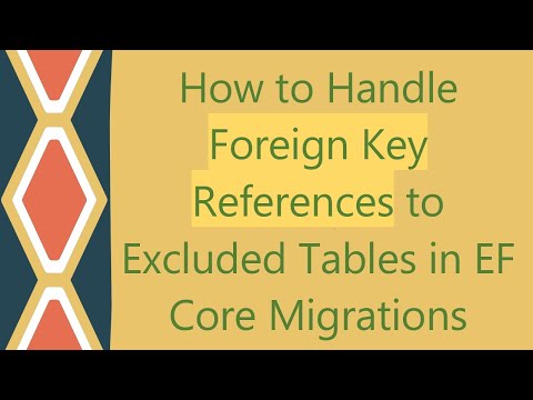 How to Handle Foreign Key References to Excluded Tables in EF Core Migrations