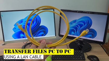 Windows 11 : Connect PC to PC using a LAN/Ethernet cable
