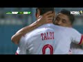 حمزة رافع يسجل هدف تونس الثالث في شباك مصر مباراة ودية 