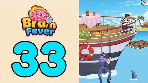 Brain Fever Puzzle Game Level 33 Help The Police Capture Him