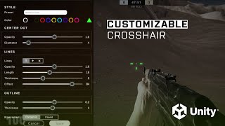 Crosshair Pro Mfps Addon - Unity Game Template