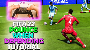 FIFA 22 PRO DEFENDING TRICK | How to POUNCE when DEFENDING in FIFA 22 | FIFA 22 DEFENDING TUTORIAL