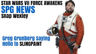 "Snap Wexley" Saying Hello to SlingPaint - X-Wing Miniatures - SPG