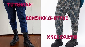 Rundholz-style knee darts: a tutorial