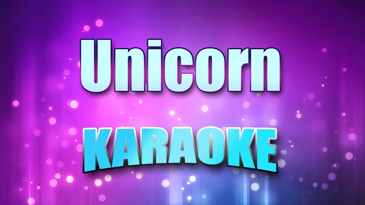 Standard Unicorn Karaoke Lyrics YouTube Standard Unicorn Karaoke Lyrics YouTube