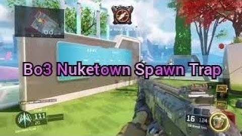 Call of Duty Black Ops 3 Nuketown 1v1 Spawn Trap Tutorial