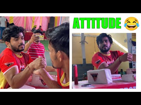 //Full Attitude 🔥😂// Umesh pal vs guru simran singh // Arm wrestling