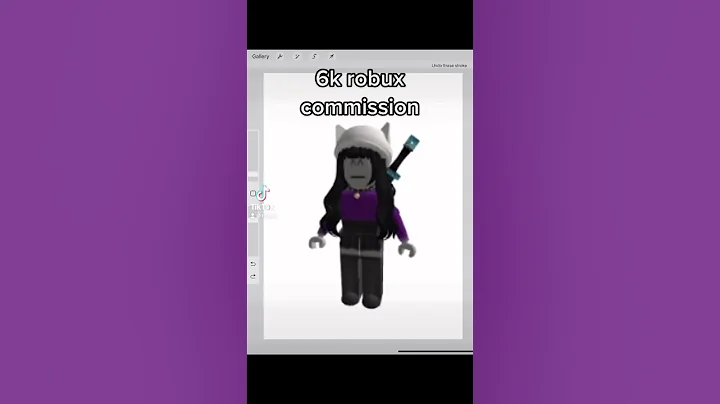 6k roblox art commission 😍 #roblox #robloxart