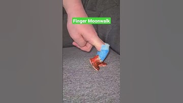 Finger Moonwalk Dance Tutorial ✌ #dance #moonwalk