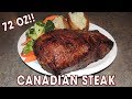 Canadian 72oz Steak "John Candy" Eating Challenge!!