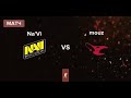 [RU] NAVI vs mousesports (1-1) BO3 | ESL Pro League Season 12