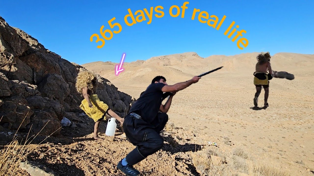 ⏳6 months of living with cavemen without technology | Operator POV🎥🏜️ ...