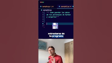 Guardando y cargando estructuras en Python | Guardando elfo 🧝‍♂️ en 1 archivo