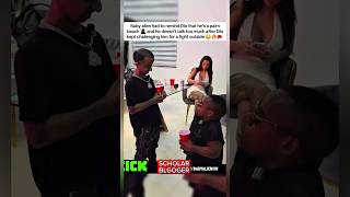 Baby Alien reminded Dlow he’s from Palm Beach after Dlow kept pressing him 😳🔥 #shorts #viral #fyp