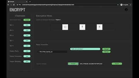Encrypted Chat App (Condensed)