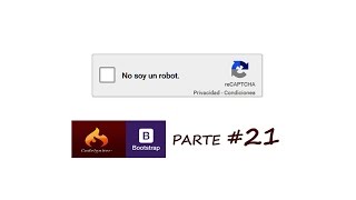 Tutorial codeigniter 21 - reCAPTCHA Google - No soy un robot