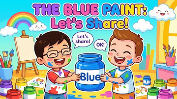 Everybody UP1 Unit 2 lesson 3 Story - The Blue Paint  #everybodyUP