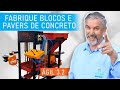 Confira essa Grande Novidade na Fabricação de Blocos! Linha ÁGIL Pneumática da Jarfel Sahara