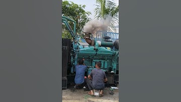 1010 kva DG set Cummins not started mpu problem 😟 #cummins #stamford #machine #bigmachines #diesel